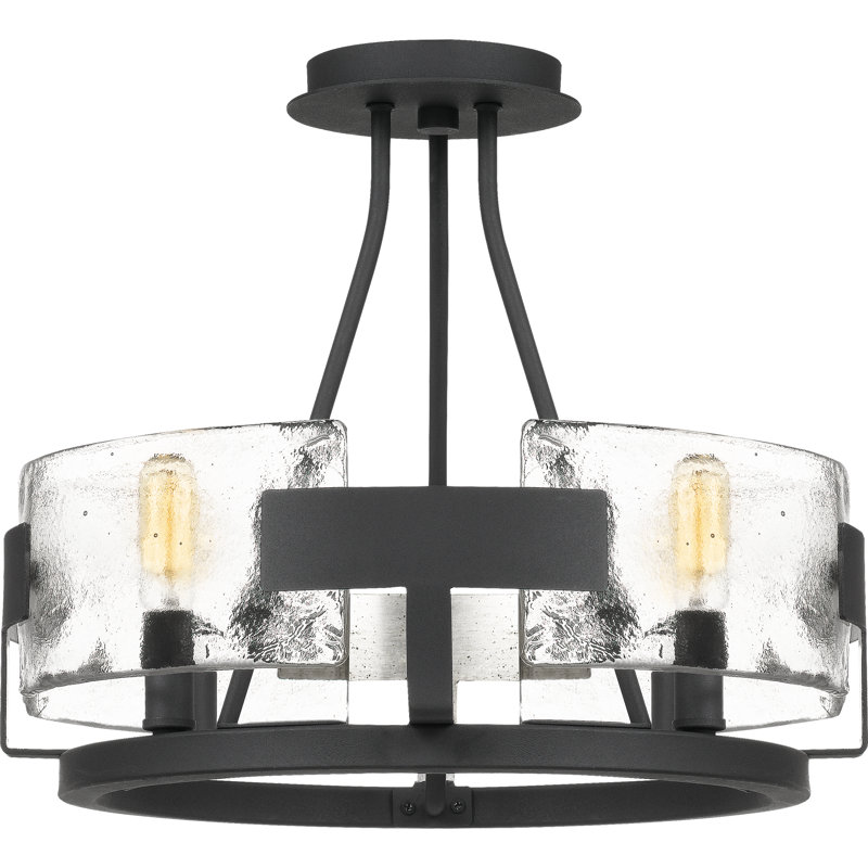 Kraatz 4 - Light Wagon Wheel Chandelier