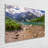 Lake In The Mountains - No Frame Print on Glass