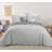 Prewashed Microfiber Reversible Duvet Cover Set-2142459474-2142459485