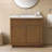 Noah 48 In. Single Sink Freestanding Warm Walnut Bathroom Vanity With White Engineered Stone Top And Brushed Nickel Hardware-117319937-119342259-126014613