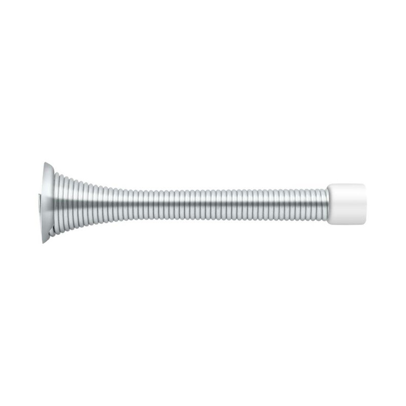 Pare-chocs de porte de plinthe 3-3 / 4 "Delsana SDS375U26, acier, chrome poli, Chrome poli