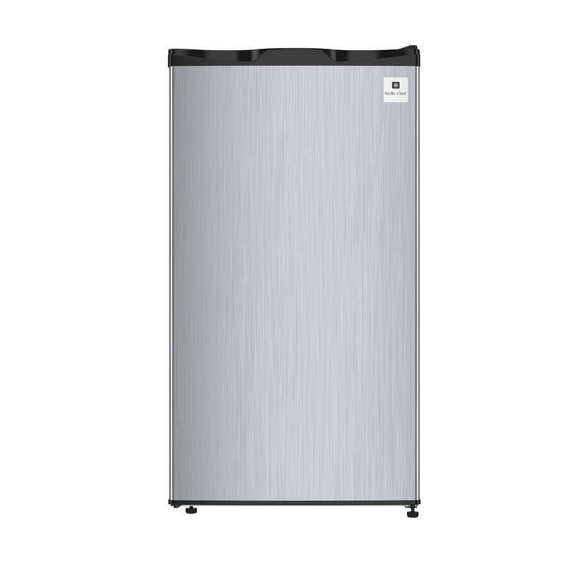 Arctic Chef, 3.2 Cu. Ft. Compact Refrigerator, Stainless Steel