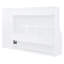 Lit avec garde-robe et tiroirs pour grand lit - style élégant en blanc sous le compartiment de rangement