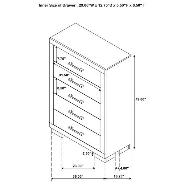 Dimensions du produit