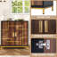 2 - Door Sideboard, Storage Cabinet With Steel Feet