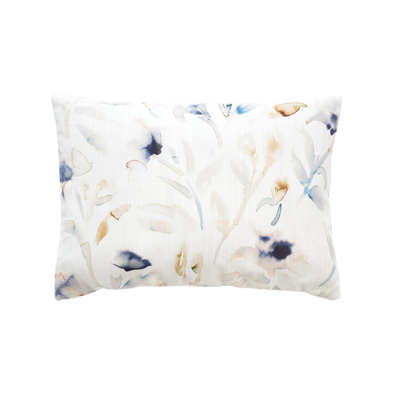 Coussin floral, 14 po x 48 po