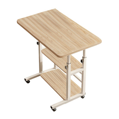 Adjustable Height Solid Wood Solid Wood Computer Desk