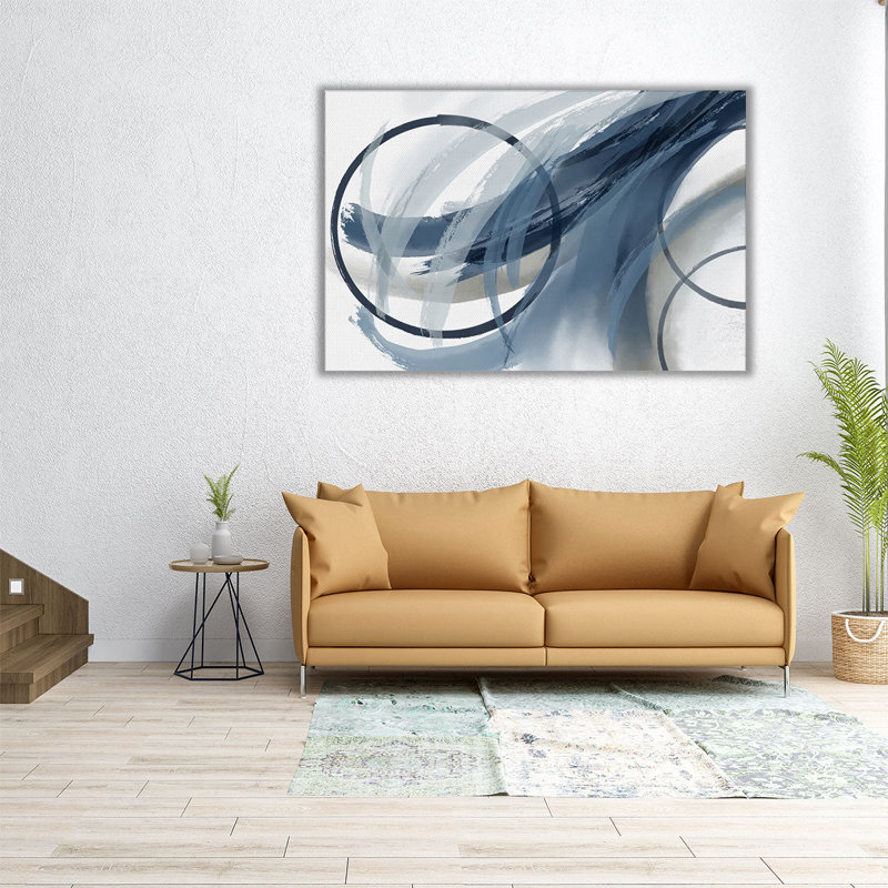 Flow 1 - Canvas Print Wall Art, 16" H x 24" W