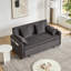Canapé-lit ajustable 3 en 1 avec lit escamotable de 66 po Boneless-745249561