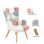 Chaise d'appoint moderne avec repose-pieds-1420234972