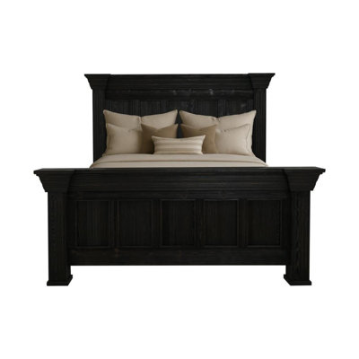 Transitional Panel Bed