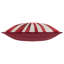 Amor Eterno Abstract Red Square Cushion Cover