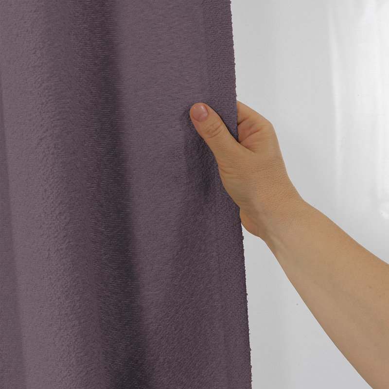 Extra Long & Extra Wide Polyester Decorative Curtain Single Panel, 52" W x 100" L, Eminence