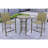 Brandonkyle Round 2 - Person 20" Long Dining Set