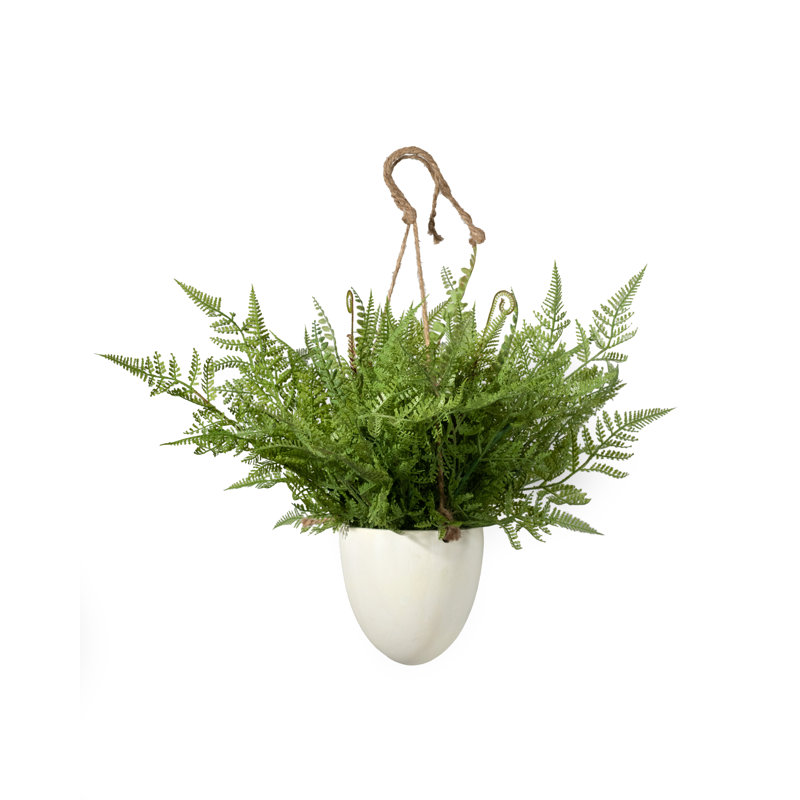 Plantes artificielles en pot de fleurs, H 22 po x l 5 po x P 5 po