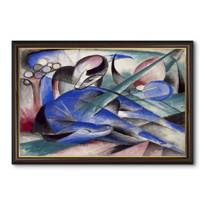 Cheval de rêve (Träumendes Pferd), 1913-Franz Marc-Toile encadrée personnalisée