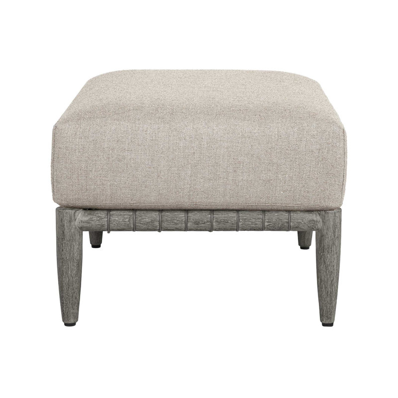 Jelissa Outdoor Dove Ottoman