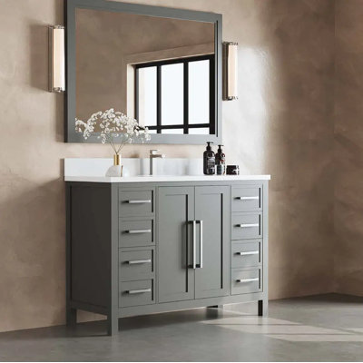 Ensemble de meuble-lavabo simple 48 po