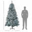 Arbre de Noël artificiel 7,5 avec lumières