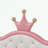 PU Leather Princess Bed with Tufted Headboard-106762666