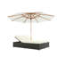 Ensemble de patio extérieur Double Espresso-416590017
