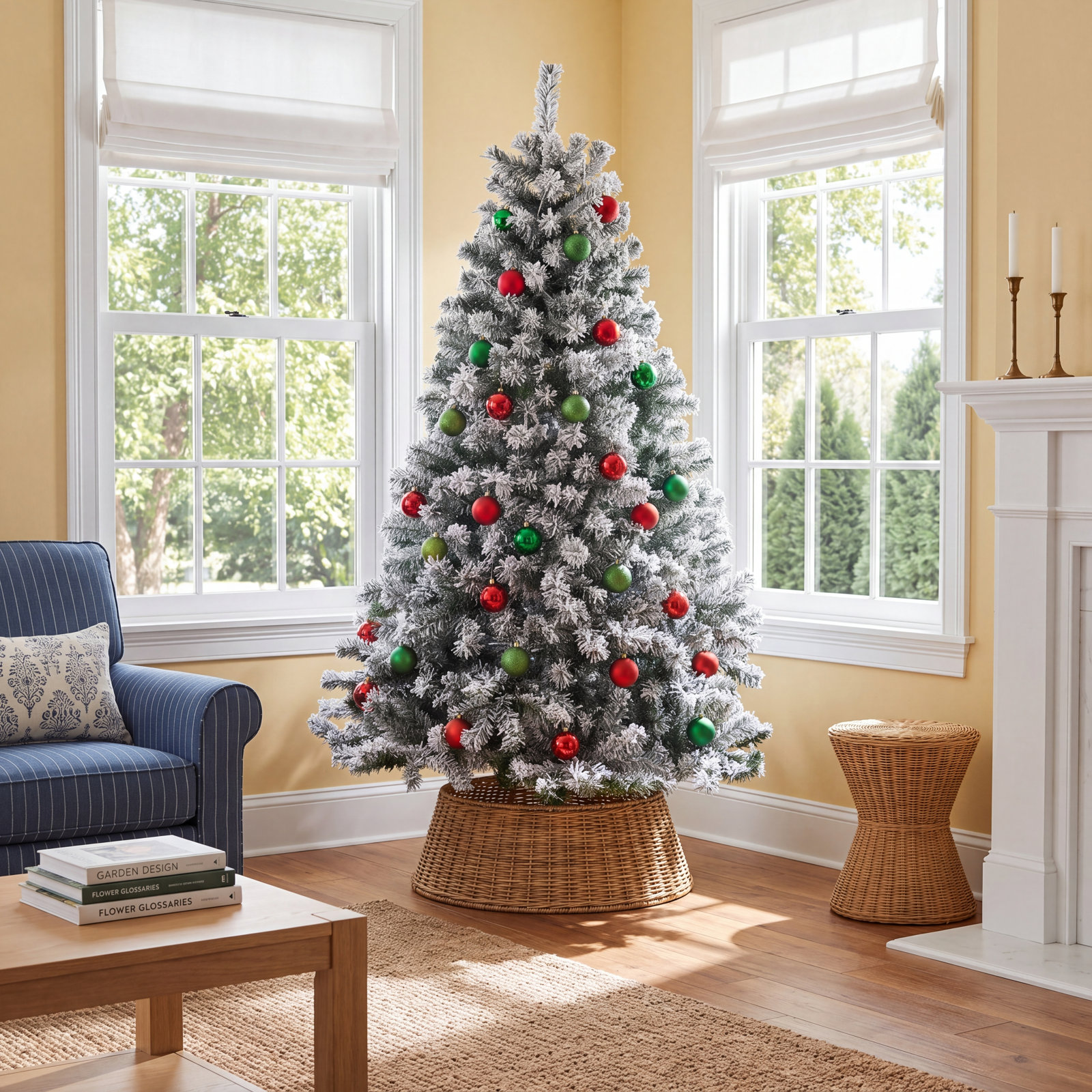 Artificial Christmas Tree, 6' H