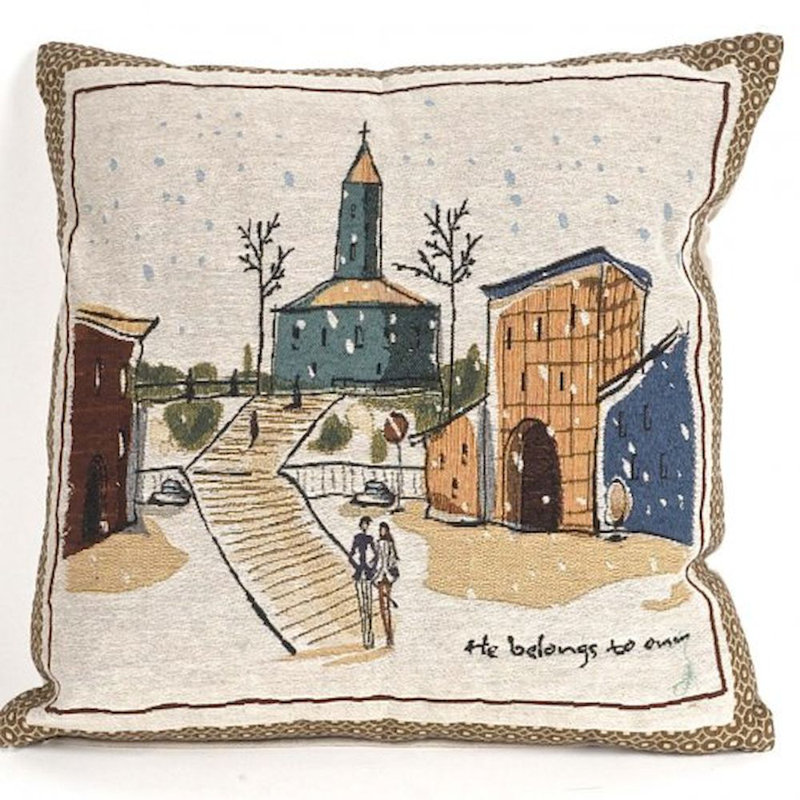  Housse de coussin Tapisserie Street Walk