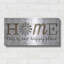 «Home - This is Our Happy Place» par Marla Rae, art mural en métal-711267519