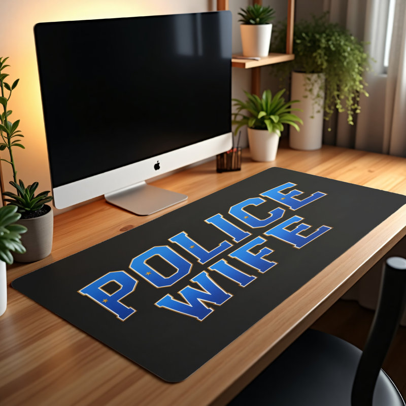 Polyester Desk Pad, 31.5x15.5