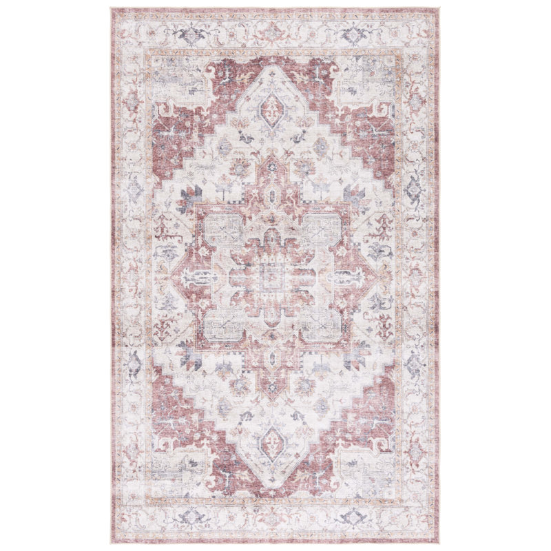 Samuli Performance Machine Washable Oriental Rug, Rectangle 5' x 8'