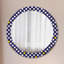 Huldar Glass Flat Wall Mirror