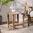 Outdoor Side Table Adirondack Tables Weather Resistant Patio Table Plastic Outdoor End Tables（Set Of Two）-117549412