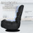 Trule Reclining and Foldable PC & Racing Game Chair-1873819858