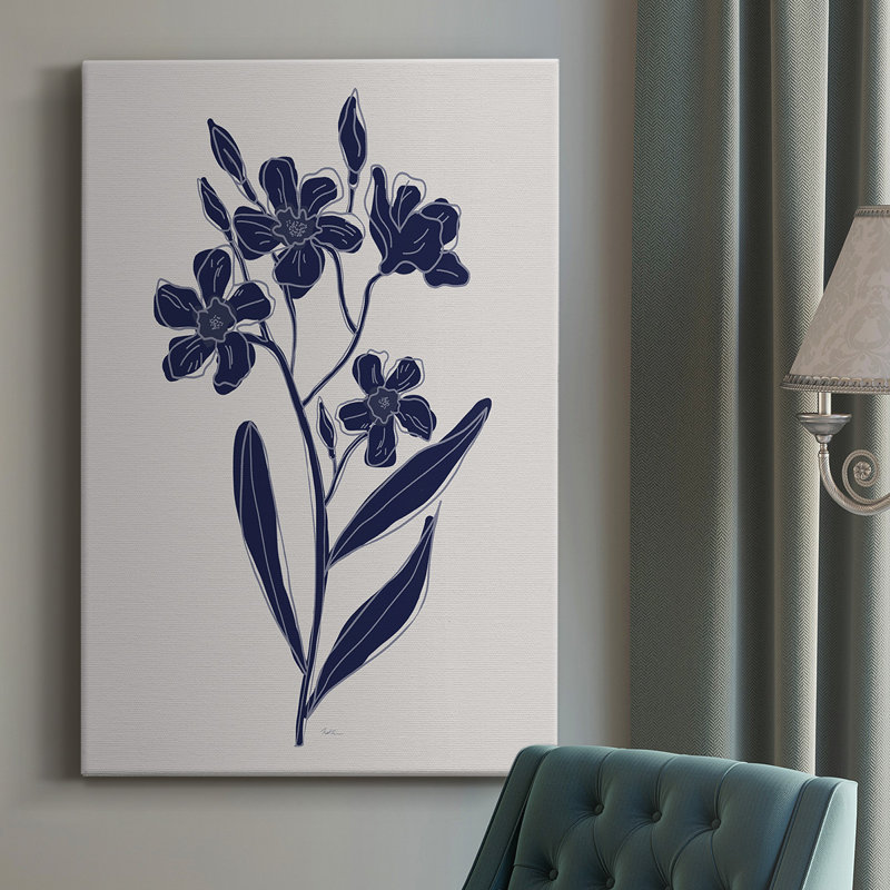 " Indigo Botanical Study II "