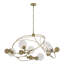 Sprig 6 - Light Unique Geometric Chandelier-71638868-71638869