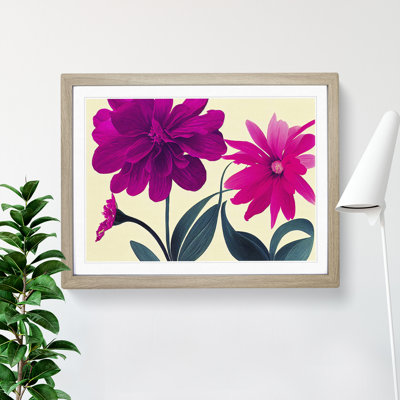 Enigmatic Flowers - Single Picture Frame Print