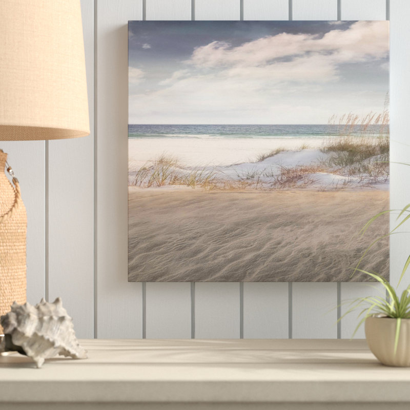 Reproduction de photo «Parmi les herbes marines», H 24 po x l 24 po x P 1,5 po, Toile tendue