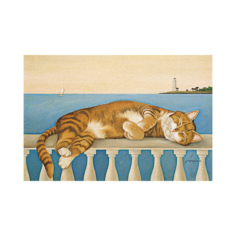 Hot Rod Granovsky Lighthouse 1 Piece Wrapped Canvas Wall Art, 30.48 cm H x 45.72 cm W