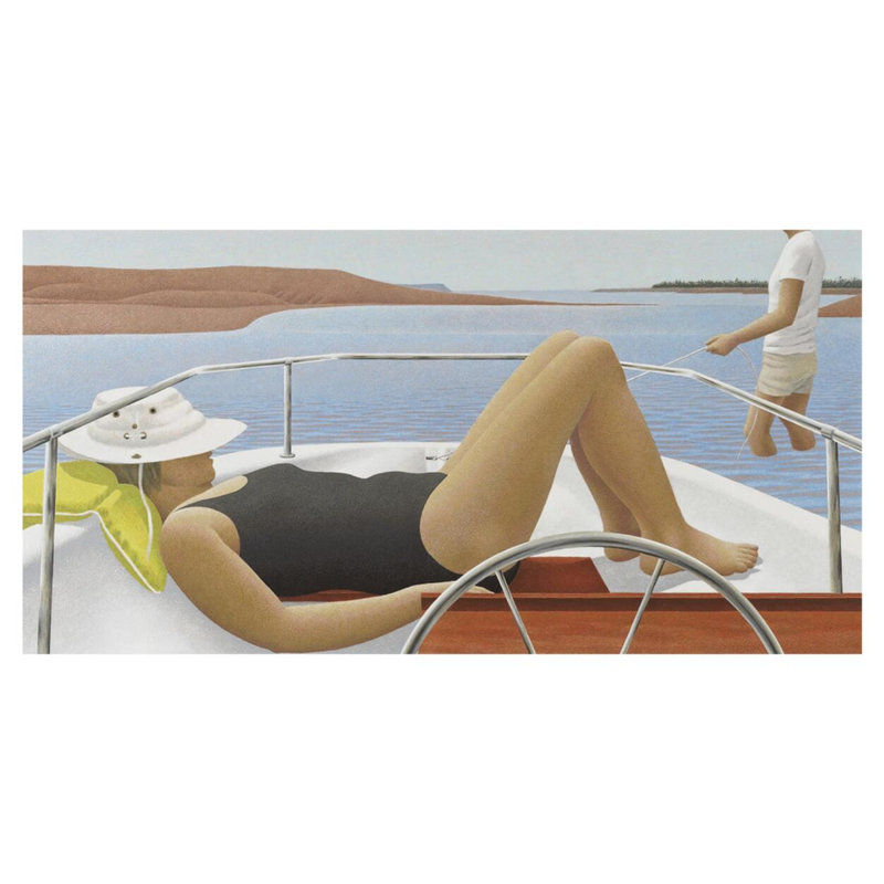 «Low Tide» par Alex Colville - Impression giclée, H 32 po x l 40 po