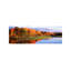 Autumn Golf Course Landscape, New England, Usa by Panoramic Images - Wrapped Canvas Panoramic Print-1945421875