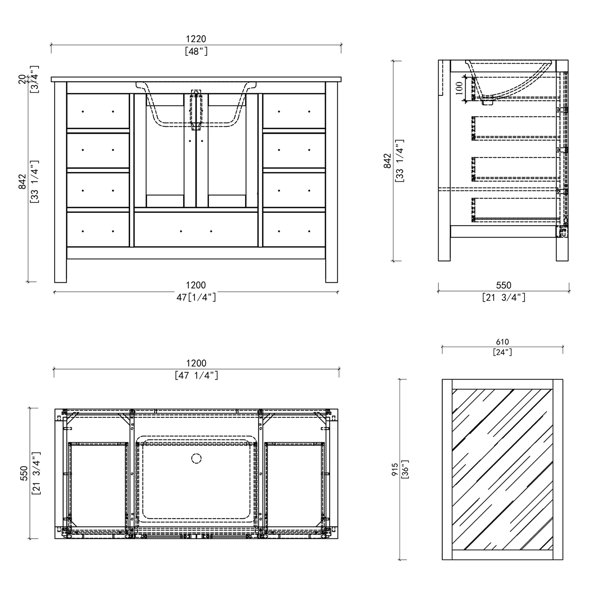 Dimensions du produit