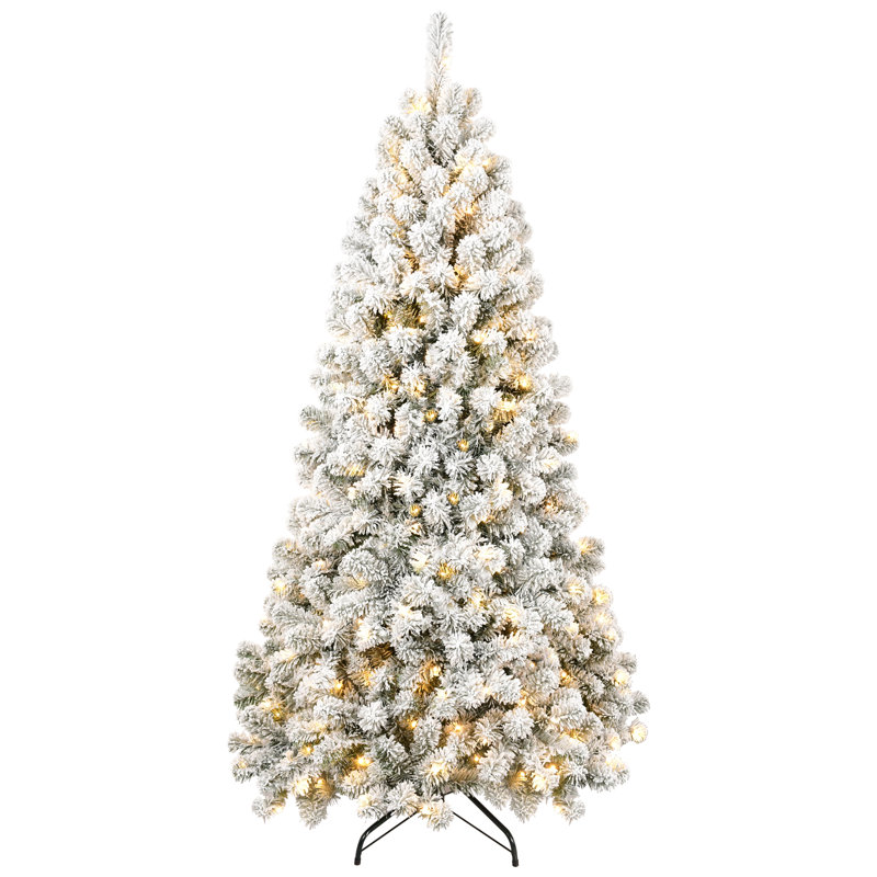 Arbre de Noël à mémoire de forme en PVC, H 6 pi