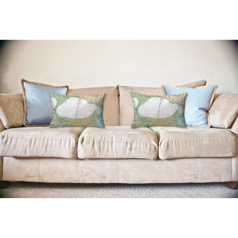 Coussin décoratif d'extérieur Lake