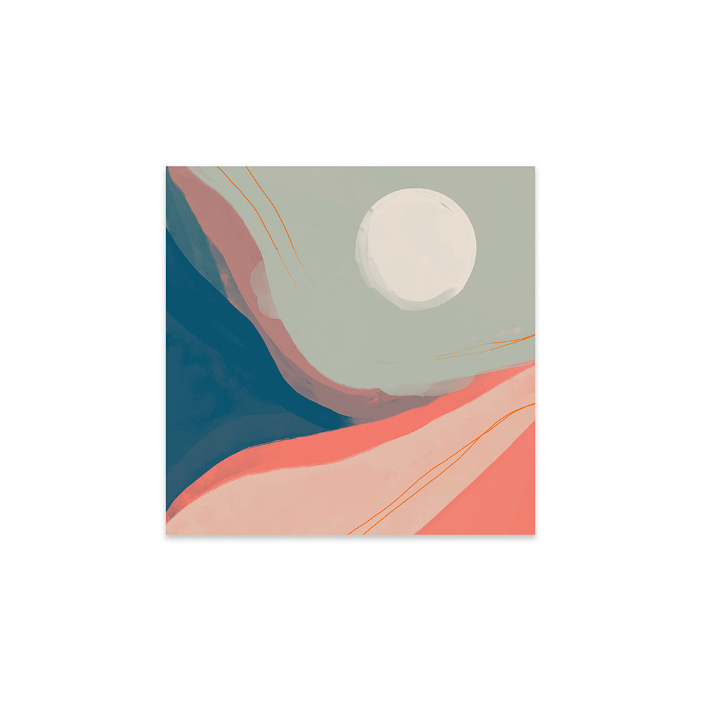 George Oliver Moon Among Peach and Navy Canyon by Morgan Harper Nichols ...
