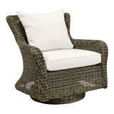 Sag Harbor Swivel Rocking Chair with Cushions 