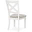 Chaise de salle à manger rembourrée Robbinsdale