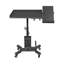 Chariot-plateau avec station de table rotative-123824247