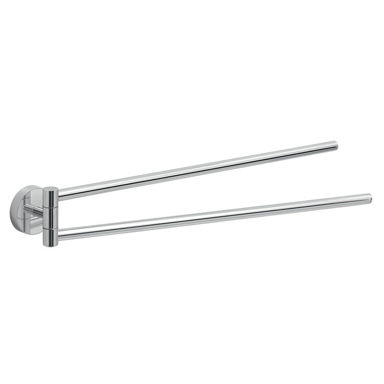 Barre à serviettes murale double pivotante 13,78 "HEINES