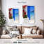 Porte grecque bleue-108254658