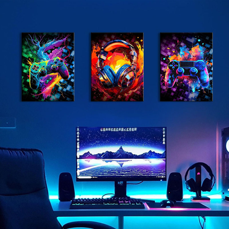 3 Piece Wrapped Canvas Print